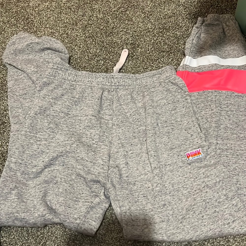 Pink sweatpants